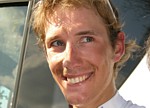 Andy Schleck pendant l'Amstel Gold Race 2009
